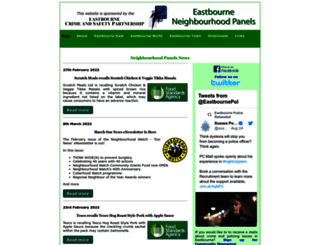 eastbournenp.org screenshot