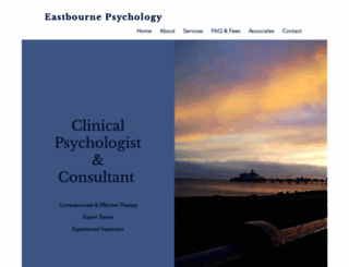 eastbournepsychology.co.uk screenshot