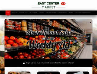 eastcentermarket.com screenshot