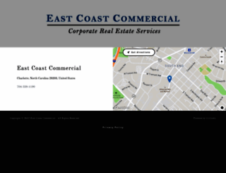 eastcoastcommercial.com screenshot