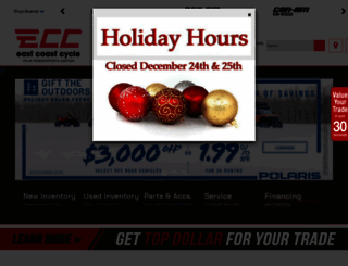 eastcoastcycle.com screenshot