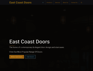 eastcoastdoors.ie screenshot