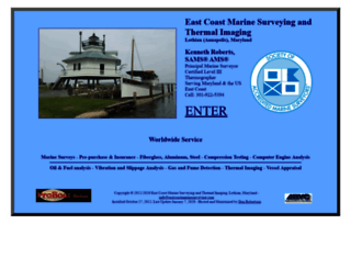 eastcoastmarinesurveying.com screenshot