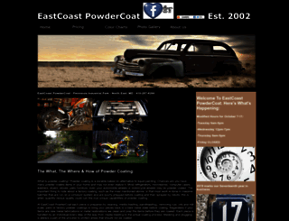 eastcoastpowdercoating.com screenshot