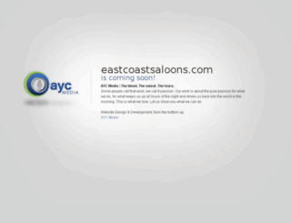 eastcoastsaloons.com screenshot