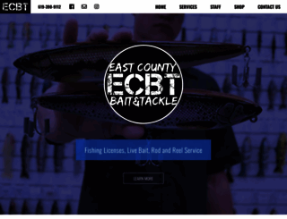 eastcountybaitandtackle.com screenshot