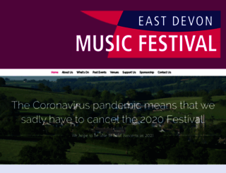 eastdevonmusicfestival.org screenshot