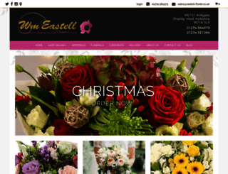 eastell-florist.co.uk screenshot