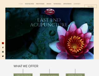 eastendacupuncturepc.com screenshot