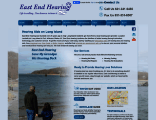 eastendhearing.com screenshot
