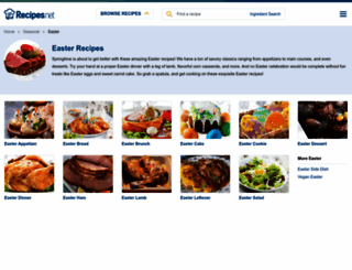 easter.betterrecipes.com screenshot