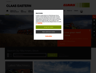 eastern.claas-dealer.co.uk screenshot