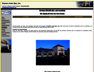 easternautospa.net screenshot