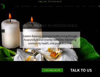 easternbalancetcm.com screenshot