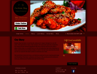 easternbayrestaurant.com screenshot