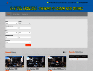 easterncruisers.com screenshot