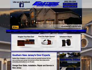 easterndoorcompany.com screenshot