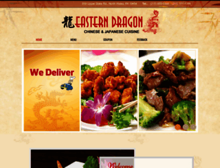 easterndragonfood.com screenshot