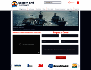 easternendelectronics.com screenshot