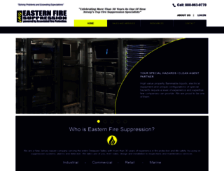 easternfiresuppression.com screenshot