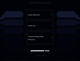 easternmotorsma.com screenshot