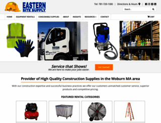 easternsitesupply.com screenshot