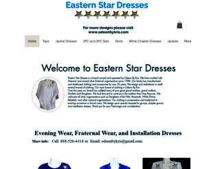 easternstardresses.com screenshot