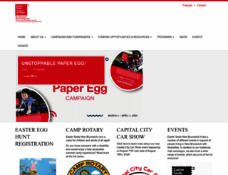 easterseals.nb.ca screenshot