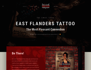 eastflanderstattoo.be screenshot