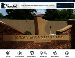 eastgrandforks.us screenshot