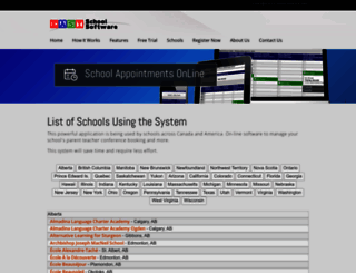 easths.schoolappointments.com screenshot