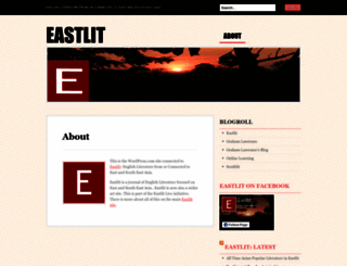 eastlit1.wordpress.com screenshot