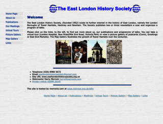 eastlondonhistory.org.uk screenshot