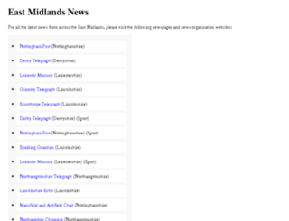 eastmidlandsnews.org.uk screenshot