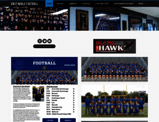 eastnoblefootball.com screenshot