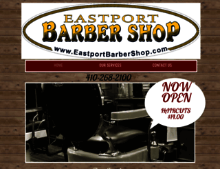 eastportbarbershop.com screenshot