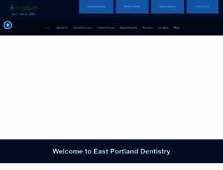 eastportlanddentistry.com screenshot