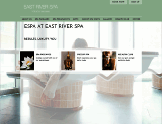 eastriverspa.com screenshot