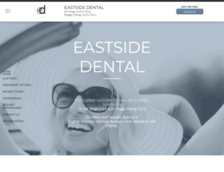 eastsidedental.com screenshot