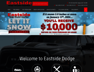 eastsidedodge.com screenshot