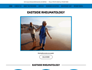 eastsiderheumatology.com screenshot