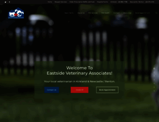 eastsidevet.com screenshot