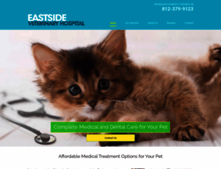 eastsideveterinaryhospital.net screenshot