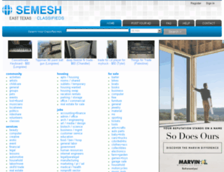 easttexas.semesh.com screenshot