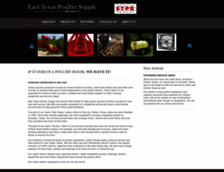 easttexaspoultry.com screenshot
