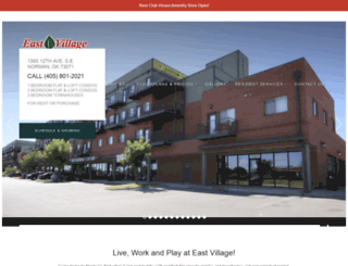 eastvillagenorman.com screenshot