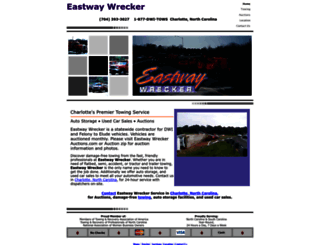 eastwaywrecker.com screenshot