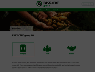 easy-cert-group.com screenshot