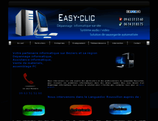 easy-clic.fr screenshot