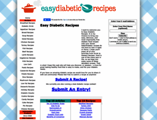 easy-diabetic-recipes.com screenshot